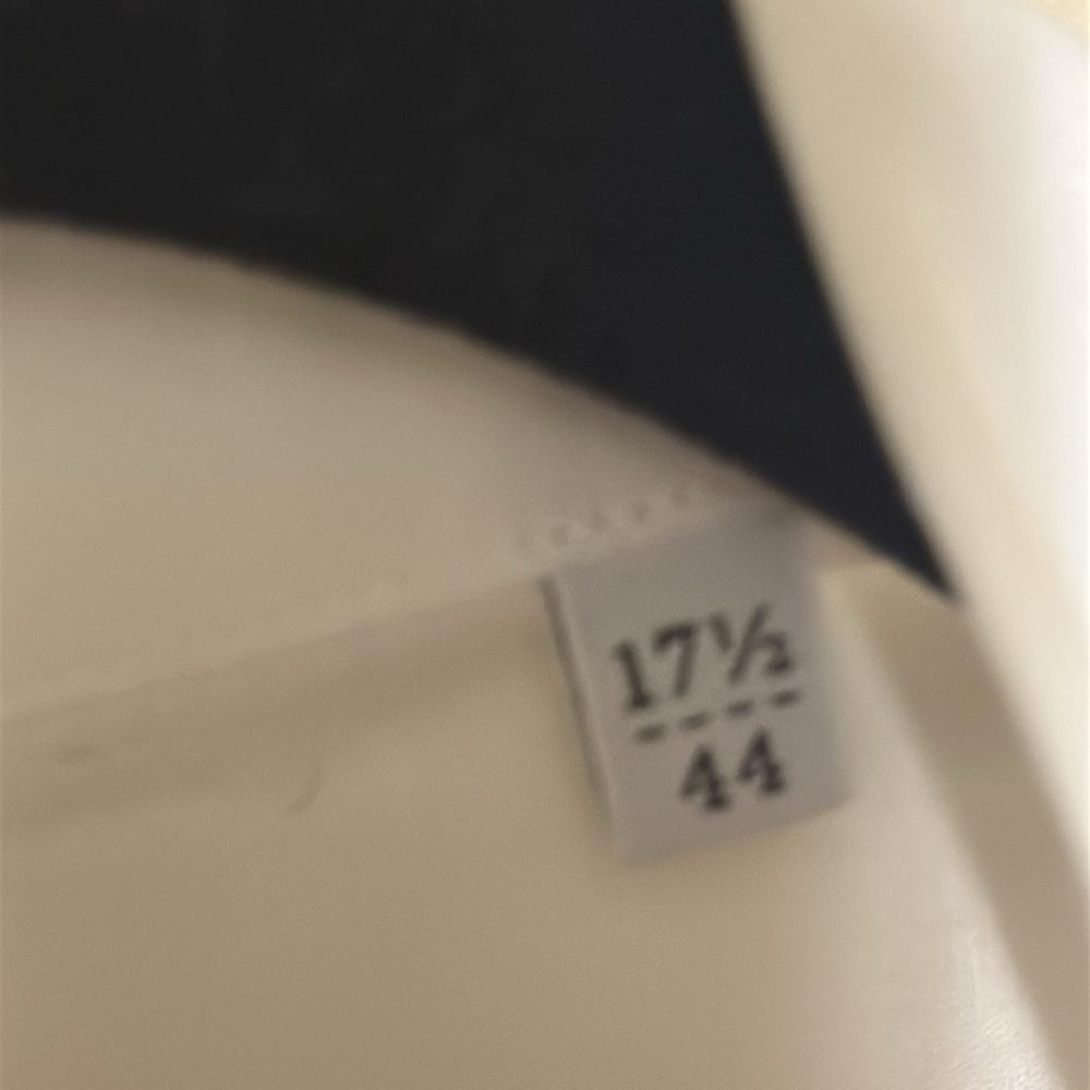 Caruso Men’s White Linen Button Down Shirt - Picture 6 of 8